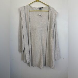 Nwt Banana Factory Hooded Open Cardigan With Pockets X-Large